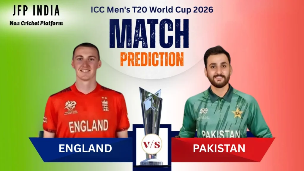 England vs Pakistan Prediction