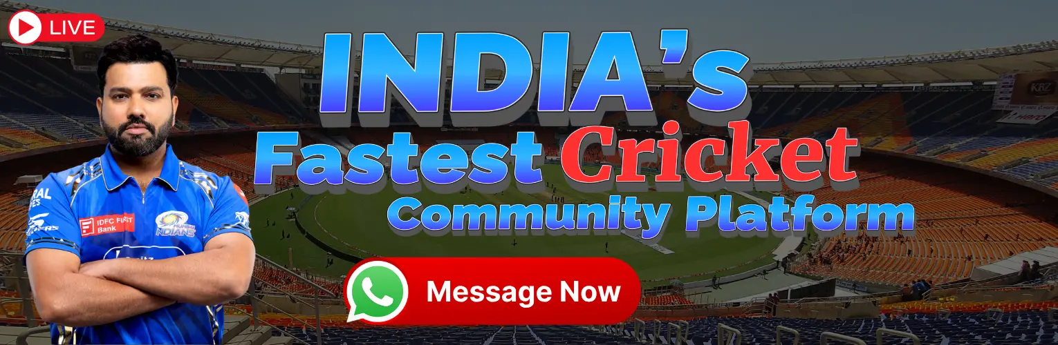 cricket community india