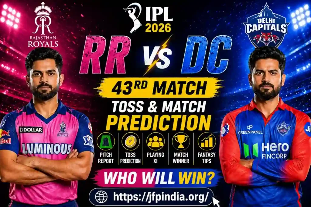RR vs DC IPL Match Prediction