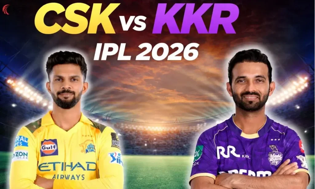 CSK vs KKR IPL 2026 Match 22 Prediction: Playing 11, Pitch Report & Betting Odds | Who Will Win?
