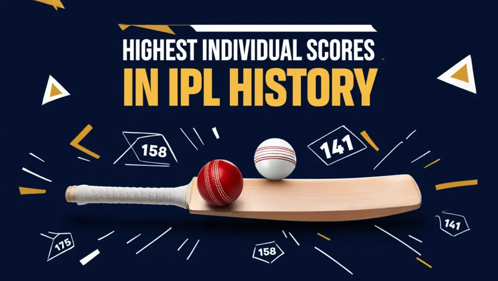 highest individual scores in ipl history