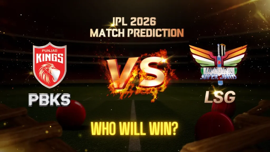 pbks vs lsg prtediction